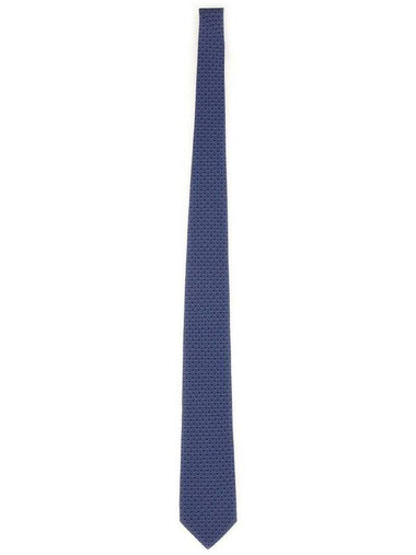 Salvatore Ferragamo Tie With Logo Print - SALVATORE FERRAGAMO - BALAAN 1