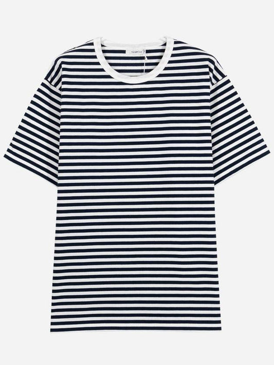 Striped Men s T Shirt SUHS425E NW - NANAMICA - BALAAN 1