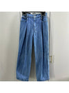 44 WYM Men s One Tuck Washed Wide Denim Pants Blue - WOOYOUNGMI - BALAAN 4