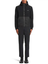 Re-Nylon Gabardine Wool Jacket Black - PRADA - BALAAN 5