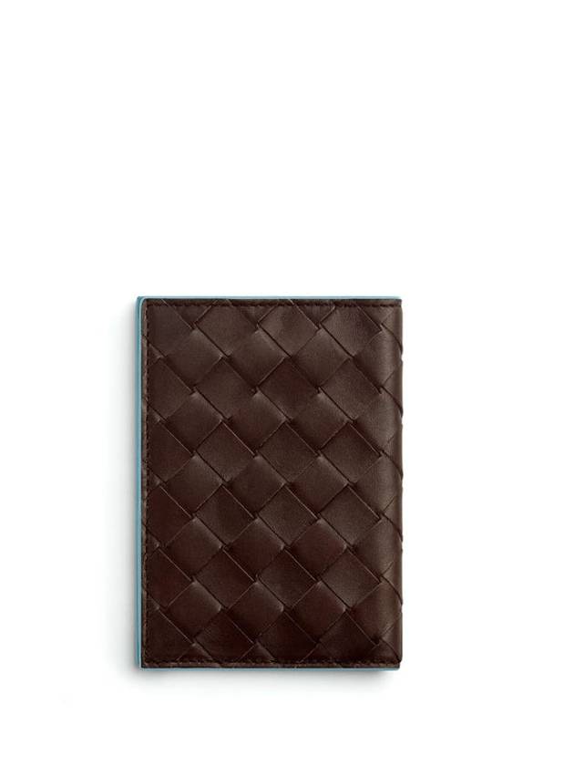 Intrecciato Calfskin Passport Wallet Fondant - BOTTEGA VENETA - BALAAN 4