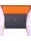 Citizen Twill Card Wallet Navy - HERMES - BALAAN 3