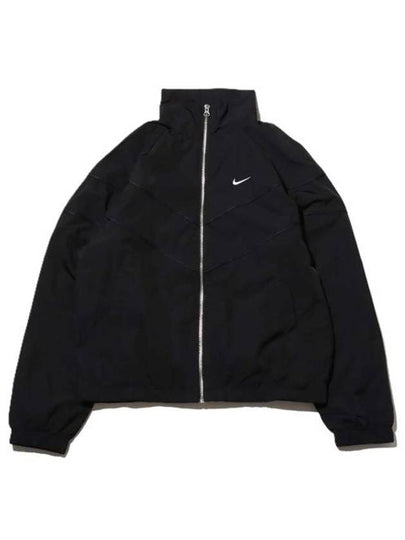 Windrunner Loose UV Woven Zip-Up Jacket Black - NIKE - BALAAN 2