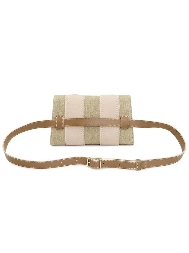 Woody Canvas Belt Bag Beige Pink - CHLOE - BALAAN 4