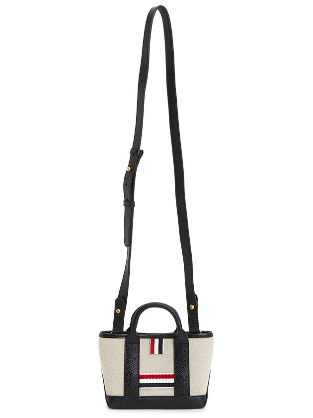 24FW tote bag UAG176AF0492 001 BLACK - THOM BROWNE - BALAAN 7