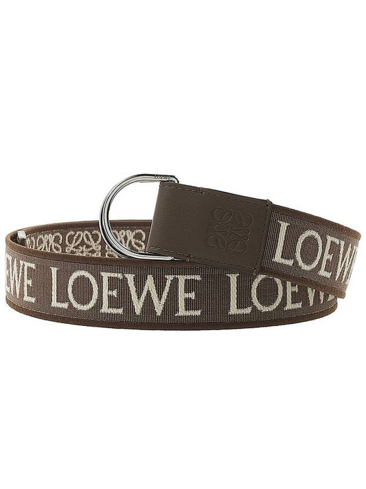 Winter Brown D-Ring Anagram Belt E619238X14 8721 - LOEWE - BALAAN 2