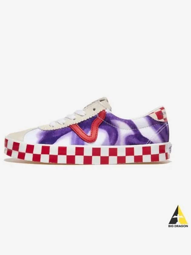 x The Museum Visitor Sports Low White Purple TMV whitePURPLE - VANS - BALAAN 1