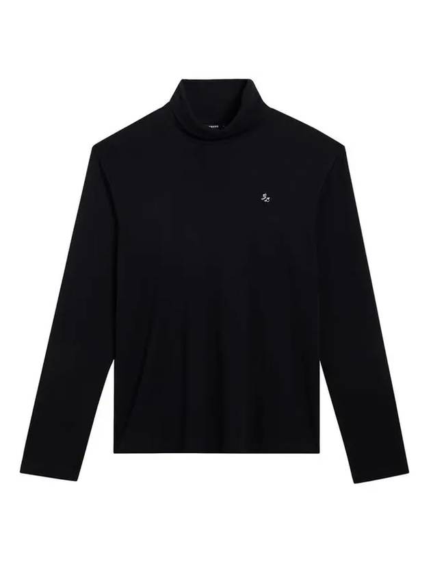 Men's Aydin JL Embroidered Turtleneck Black - J.LINDEBERG - BALAAN 1