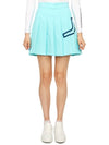 Naomi Pleated Skirt Aruba Blue - J.LINDEBERG - BALAAN 2