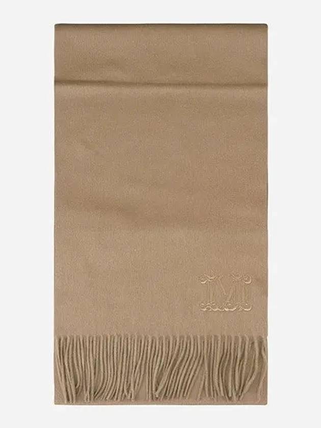 2424546311600 013 Wes Dahlia Cashmere Muffler Camel 1047326 - MAX MARA - BALAAN 1