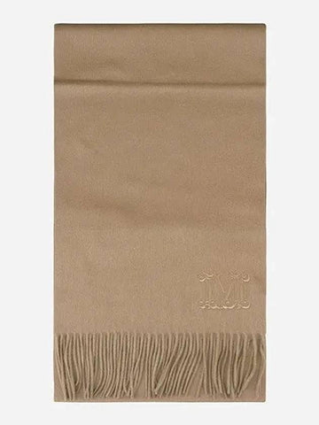 2424546311600 013 Wes Dahlia Cashmere Muffler Camel 1047326 - MAX MARA - BALAAN 1