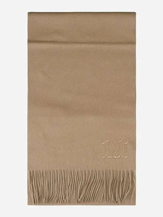 2424546311600 013 Wes Dahlia Cashmere Muffler Camel 1046954 - MAX MARA - BALAAN 1