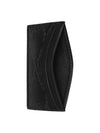 GG Embossed Two-Stage Card Wallet Black - GUCCI - BALAAN 4