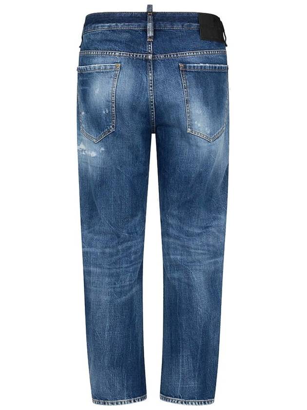 Denim Straight Pants S74LB1435S30309 470 - DSQUARED2 - BALAAN 3