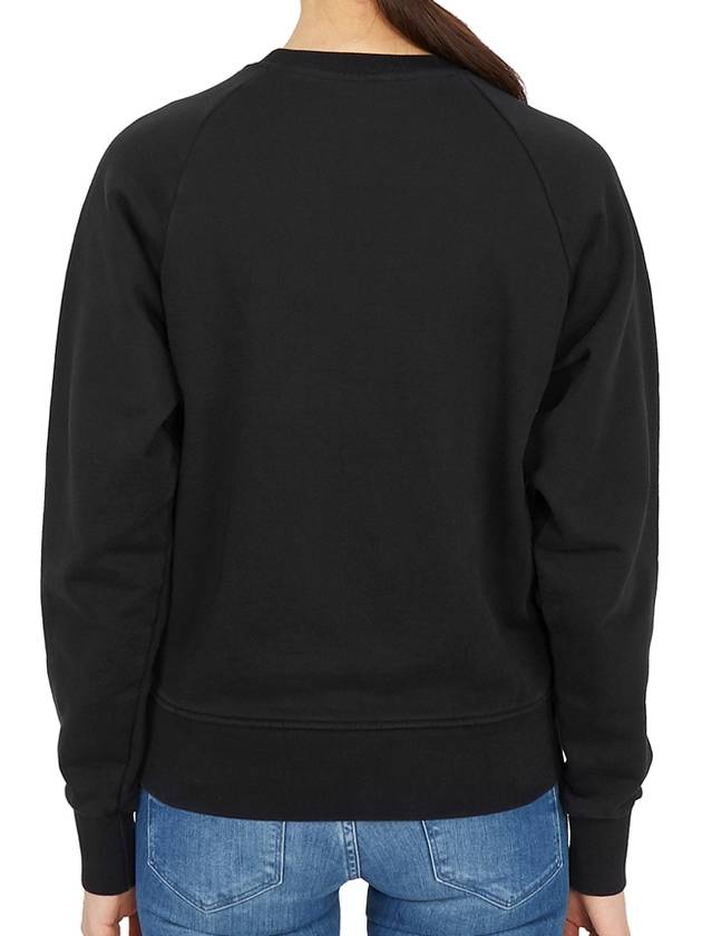 Fox Head Patch Adjusted Sweatshirt Black - MAISON KITSUNE - BALAAN 5