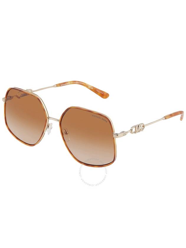 Michael Kors Empire Butterfly Amber Gradient Ladies Sunglasses MK1127J 10143B 59 - MICHAEL KORS - BALAAN 3