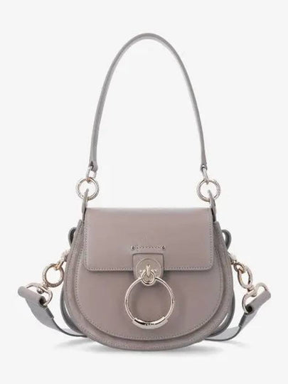 Tess Small Shoulder Bag Black Motty Grey - CHLOE - BALAAN 2