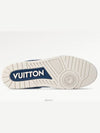 LV Trainer Low Top Sneakers Blue - LOUIS VUITTON - BALAAN 7