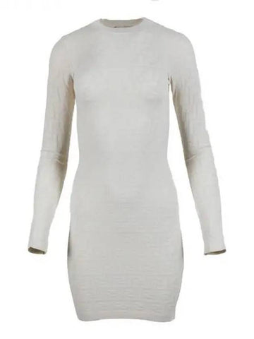 FF monogram knit mini dress - FENDI - BALAAN 1