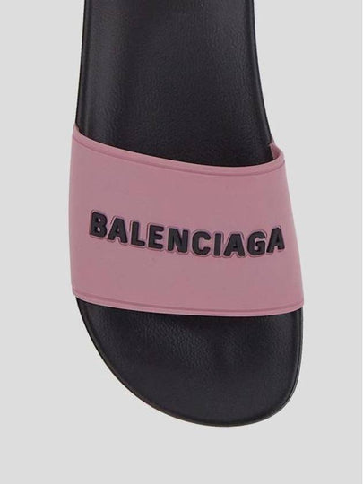 Logo Pool Slippers Pink - BALENCIAGA - BALAAN 2