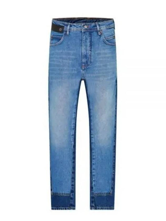 Men's Slim Tapered Low Rise Jeans Blue - NEIL BARRETT - BALAAN 2