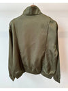 Satin Jacket HF2112 Khaki WOMENS - ADIDAS - BALAAN 5