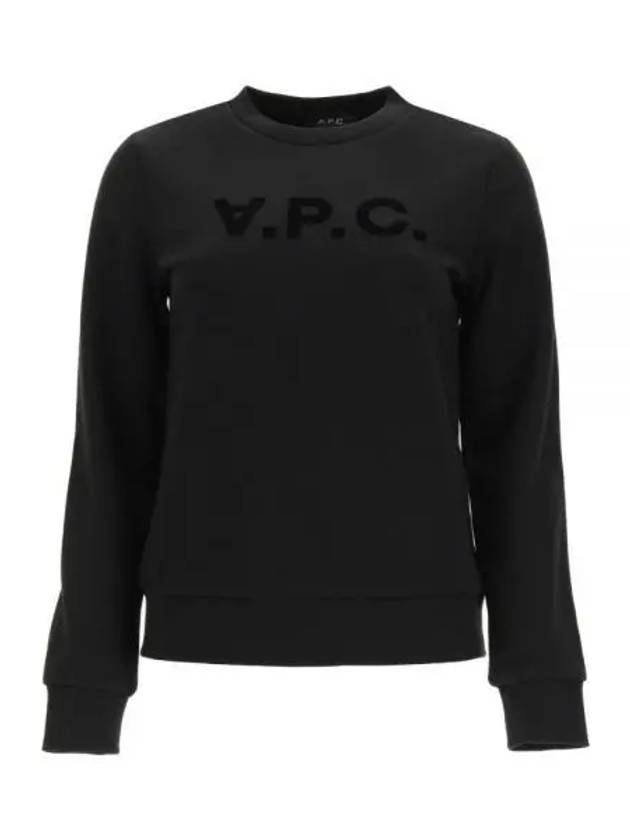 VPC Logo Sweatshirt Black - A.P.C. - BALAAN 2