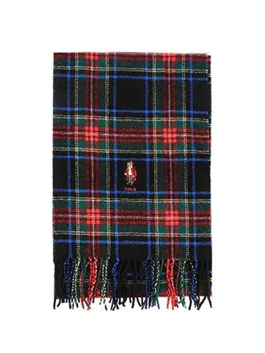 Holiday Tartan Bear Scarf - POLO RALPH LAUREN - BALAAN 1