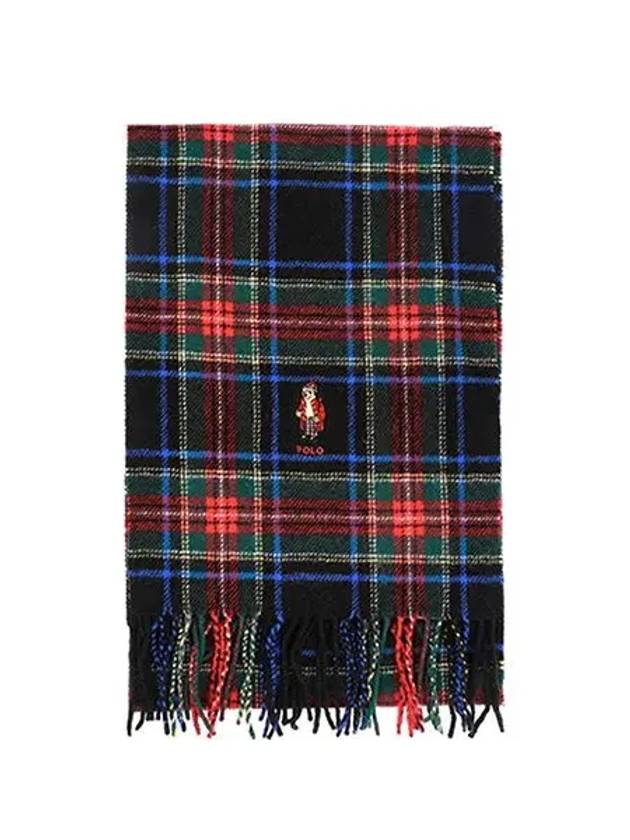 Holiday Tartan Bear Scarf - POLO RALPH LAUREN - BALAAN 3