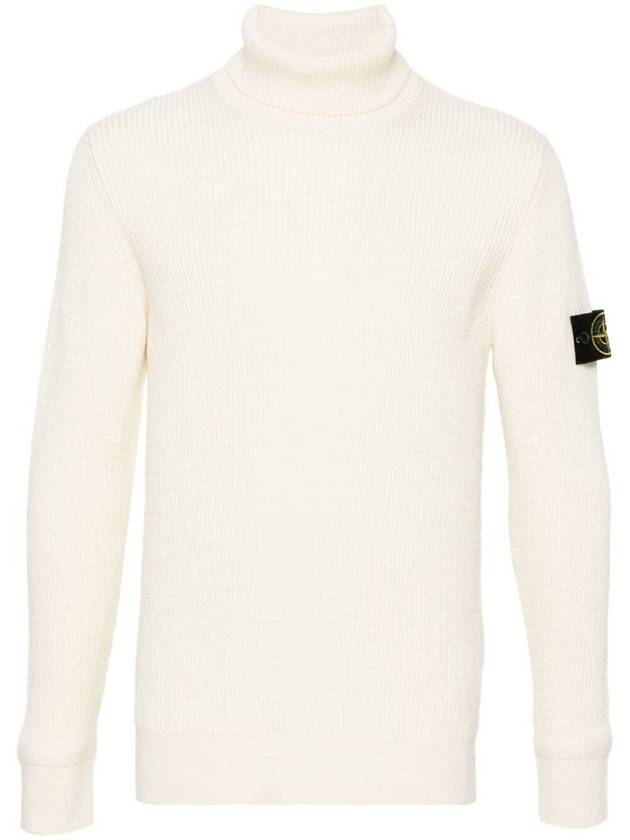 Stone Island Ribbed High Neck Sweater Clothing - STONE ISLAND - BALAAN 1