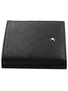 Sartorial 8CC Leather Half Wallet Black - MONTBLANC - BALAAN 4