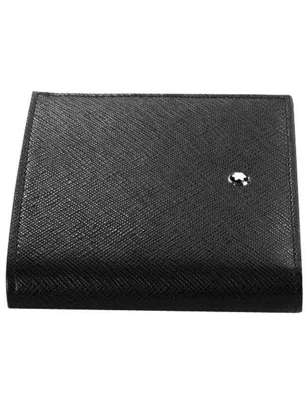 Sartorial 8CC Leather Half Wallet Black - MONTBLANC - BALAAN 4