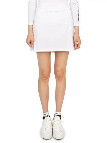 Women's Amelie Mini Golf Skirt White - J.LINDEBERG - BALAAN 1