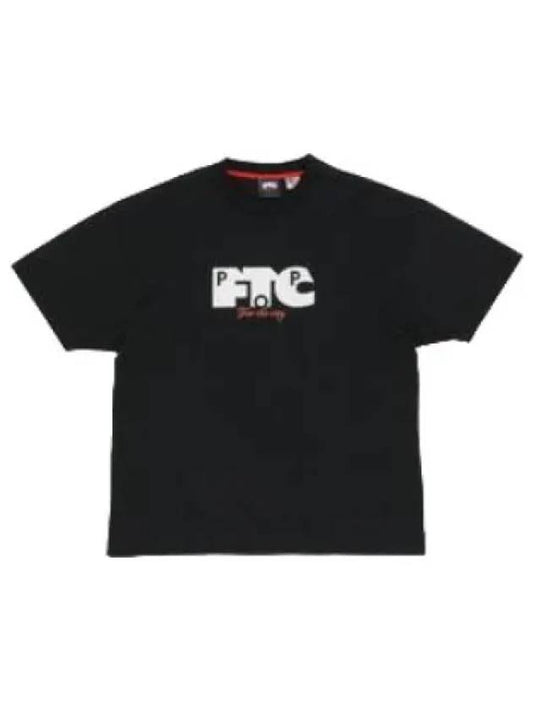 FTC POP Logo T Shirt Black Short Sleeve Tee - POP TRADING COMPANY - BALAAN 1