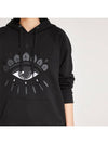 Women's Eye Hoodie Black - KENZO - BALAAN 4