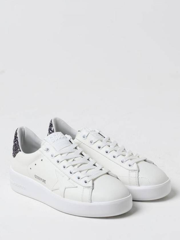 Purestar Leather Low Top Sneakers White - GOLDEN GOOSE - BALAAN 3