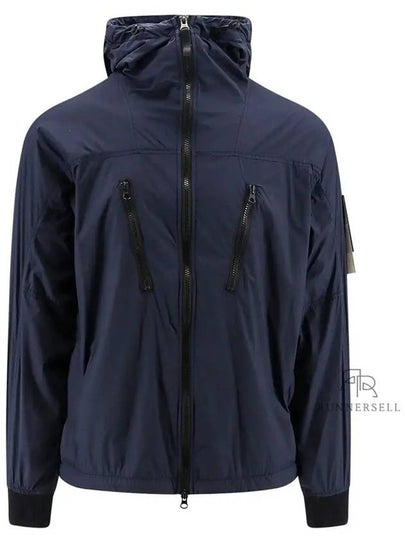 Skin Touch Nylon TC Hooded Jacket Navy - STONE ISLAND - BALAAN 2