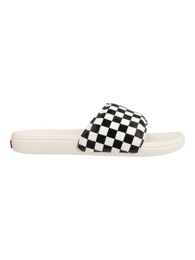 La Costa Slide On Checkerboard Slippers White - VANS - BALAAN 1