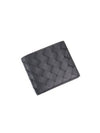 Intrecciato Leather Half Wallet Black - BOTTEGA VENETA - BALAAN 4