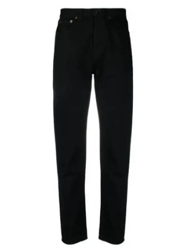 Women's Cotton High Waist Pants Black - SAINT LAURENT - BALAAN 2