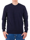 Lambswool GRS Crew Neck Knit Top Purple - CP COMPANY - BALAAN 2