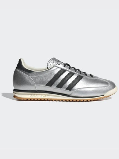 SL 72 Casual Low Top Sneakers Silver Black - ADIDAS - BALAAN 1