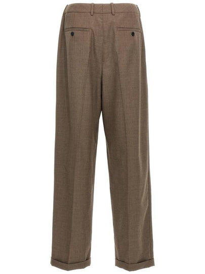 Wool tailored straight pants gray - SAINT LAURENT - BALAAN 2