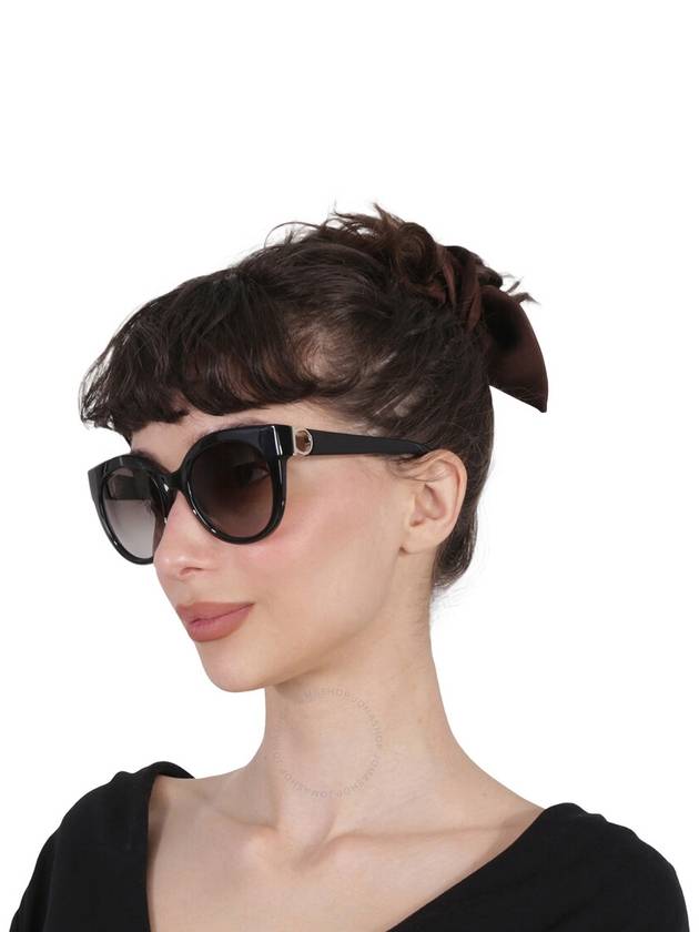 Eyewear Cat Eye Sunglasses Black - SALVATORE FERRAGAMO - BALAAN 3