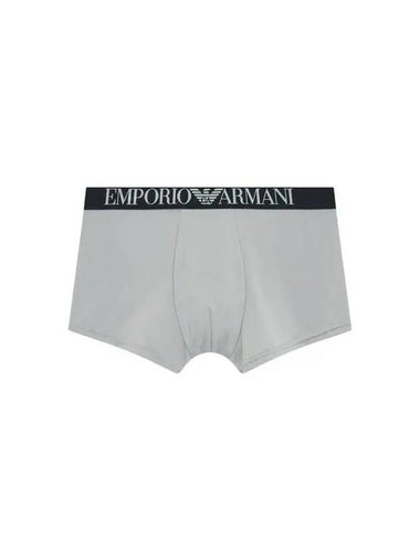 UNDERWEAR Men s Center Big Logo Banding Drawn Gray - EMPORIO ARMANI - BALAAN 1