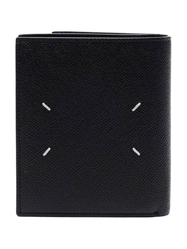 Stitch Bifolded Half Wallet Black - MAISON MARGIELA - BALAAN 6