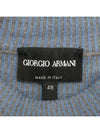 Smith Market used luxury goods Armani blue knit men s clothing - GIORGIO ARMANI - BALAAN 4