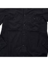 Men's Lens Wappen Taylon L Long Sleeve Shirt Black - CP COMPANY - BALAAN 8