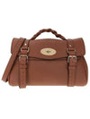 Alexa Medium Heavy Grain Tote Bag Chestnut - MULBERRY - BALAAN 2