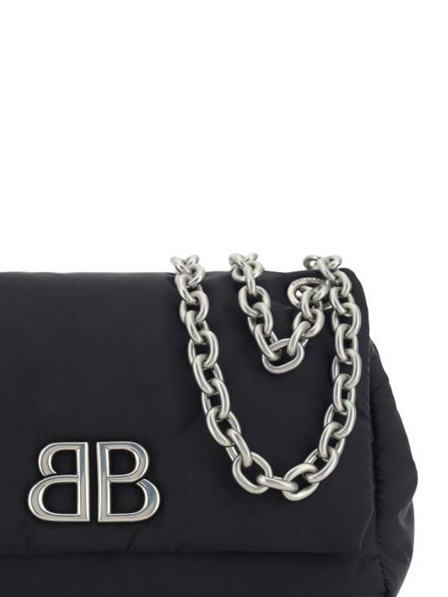 Mini Monaco Shoulder Bag Black - BALENCIAGA - BALAAN 5